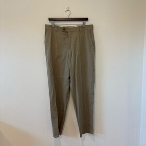 Joseph Abboud JOE Men’s Khaki Wool Slacks